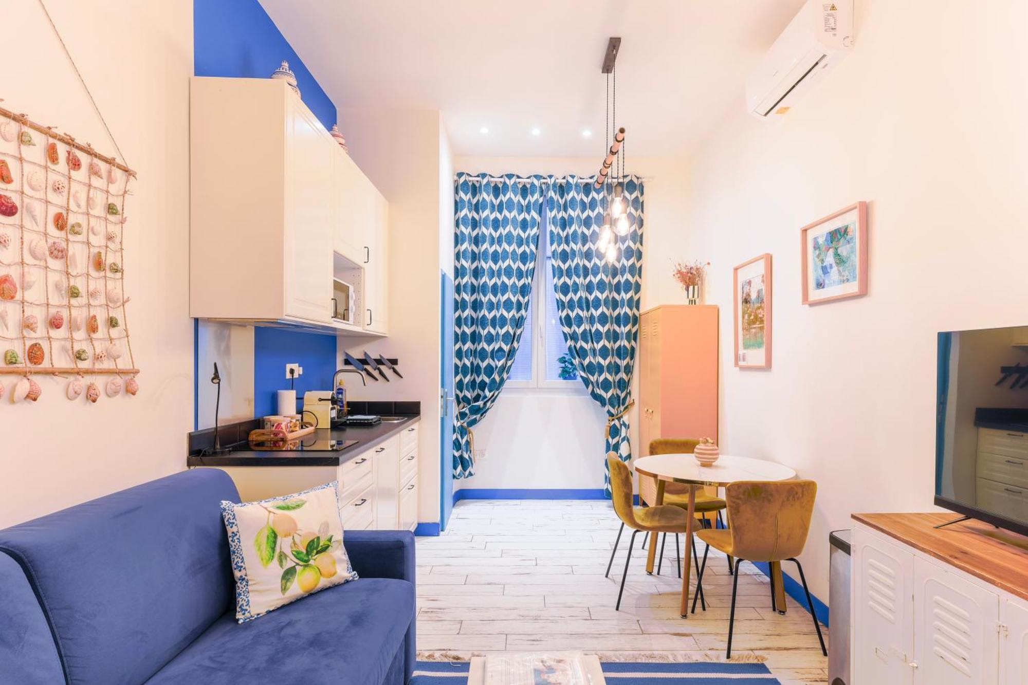 Studio Shell 26M2, 120M Vieux-Port, Clim, Wifi, Acces Autonome Avec Code Marseille Eksteriør bilde